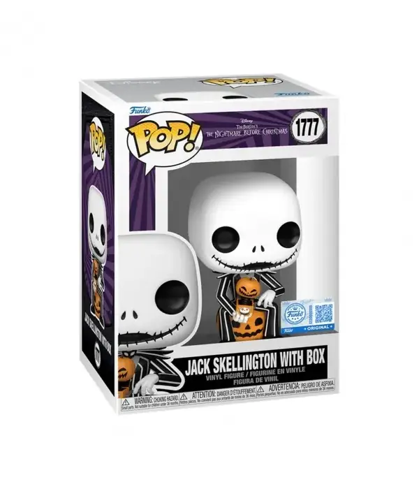 Funko POP! Disney The Nightmare Before Christmas Jack Skellington with Box #1777