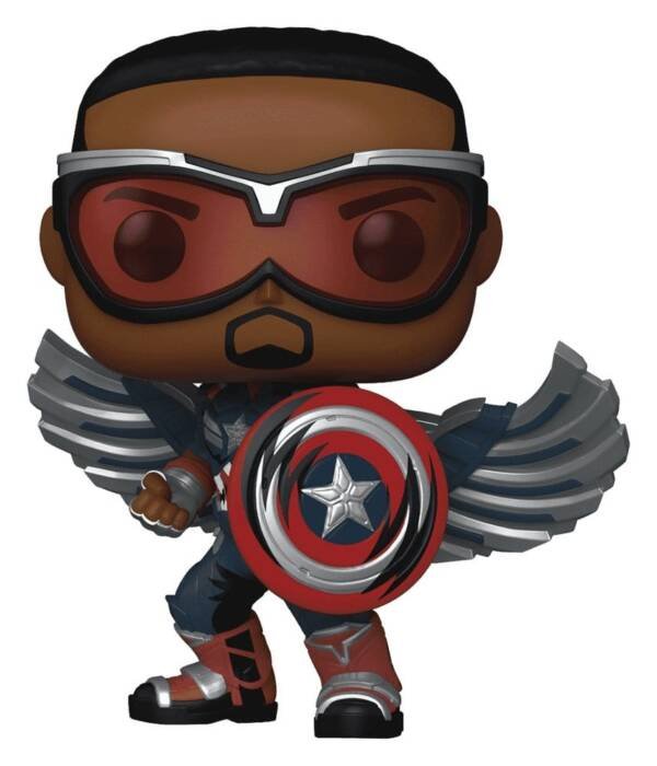 Funko POP! Marvel POP! Comics Captain America (Sam Wilson) (Comic Deco) Exclusive