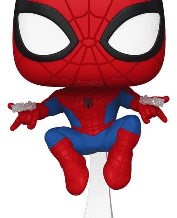 Funko POP! Marvel POP! Comics Web Spider-Man (Swinging) Exclusive