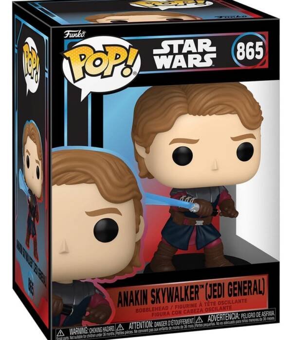 Funko POP! Star Wars Anakin Skywalker (Jedi General) #865