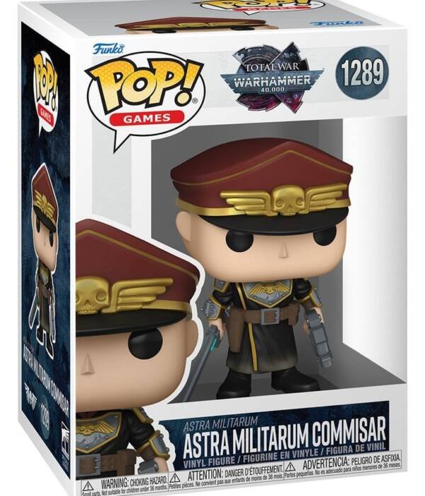 Funko POP! Warhammer 40,000 Astra Militarum Commisar #1289