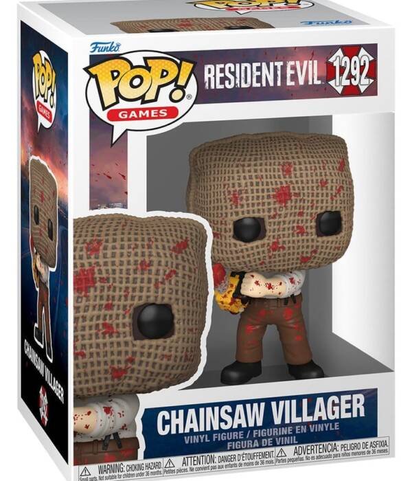 Funko POP! Resident Evil Chainsaw Villager #1292