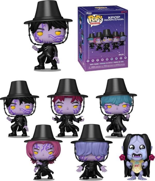 Funko POP! Mystery Surprise KPOP Demon Hunters Saja Boys Edition