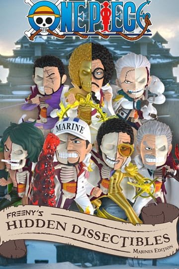 Mighty Jaxx Hidden Collectibles One Piece Marines Edition *Sealed Box*