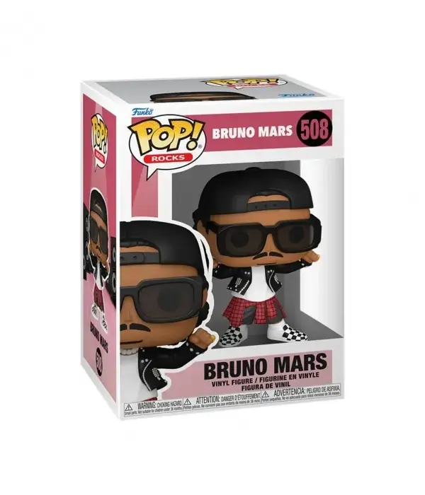 Funko POP! Rocks Bruno Mars #508