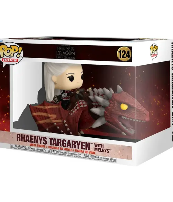 Funko POP! House of the Dragon Rhaenys Targaryen with Meleys #124
