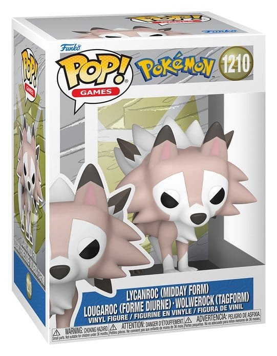 Funko POP! Pokémon Lycanroc Midday  #1210