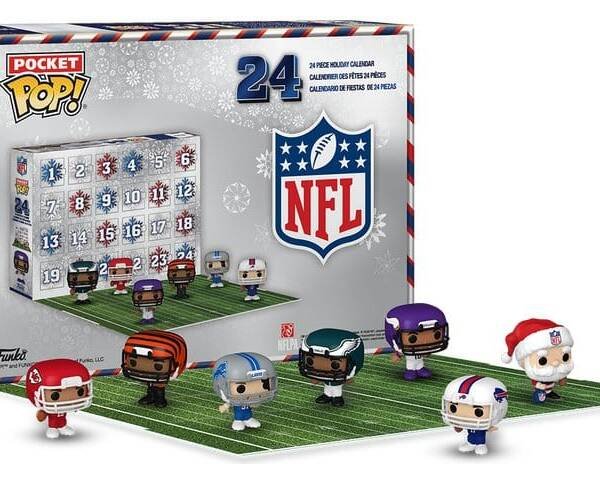 Funko POP! NFL Pocket POP! 24 Day Countdown Advent Calendar