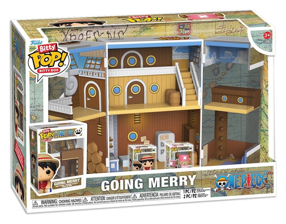 Funko POP! One Piece Bitty POP! Bitty Box Display with 2 Going Merry - Image 2