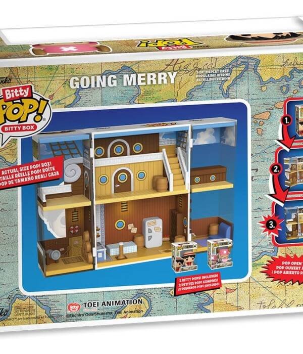 Funko POP! One Piece Bitty POP! Bitty Box Display with 2 Going Merry