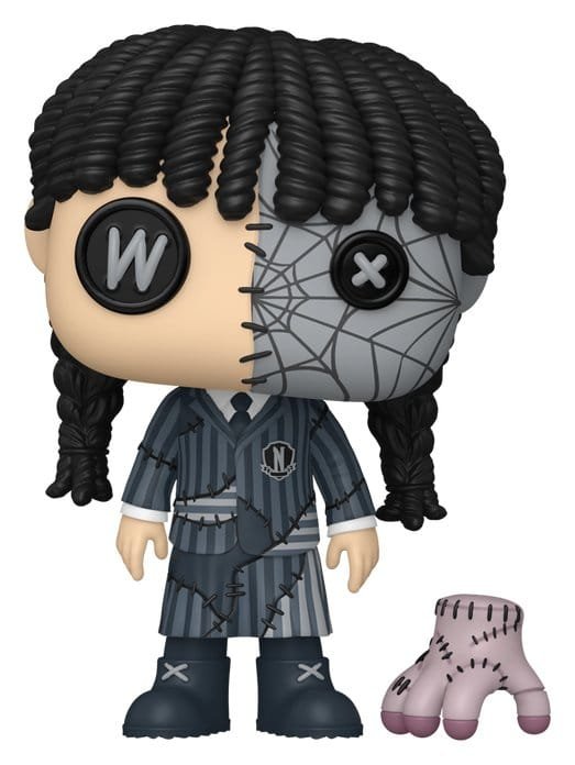 Funko POP! Wednesday POP! Televison Patchwork: Wednesday with Thing #1942 - Image 2