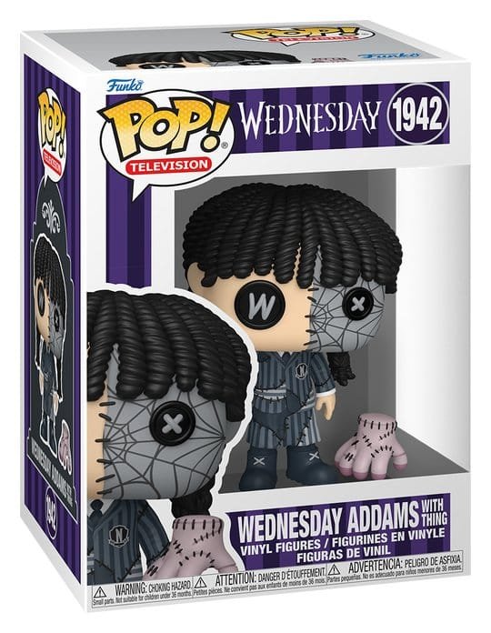 Funko POP! Wednesday POP! Televison Patchwork: Wednesday with Thing #1942