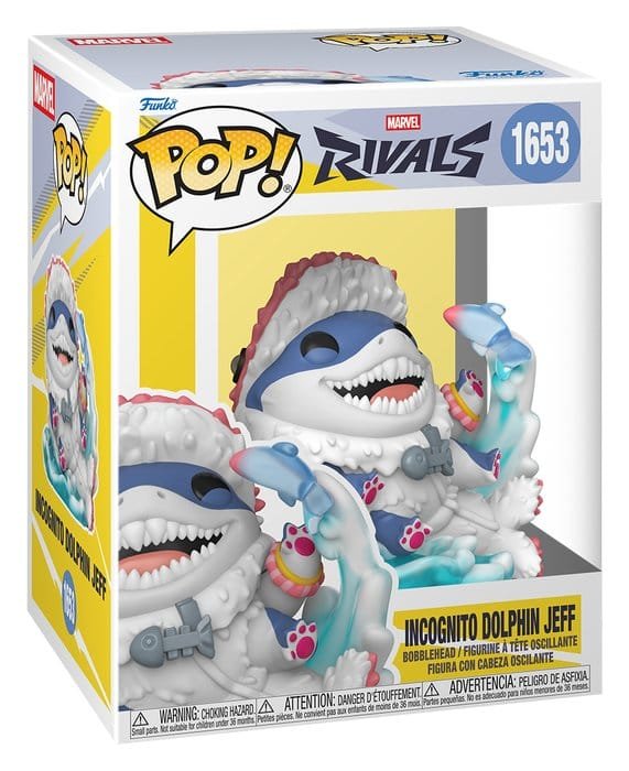 Funko POP! Marvel Rivals Jeff (Incognito Dolphin) #1653
