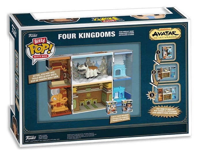 Funko POP! Avatar: The Last Airbender Bitty POP! Bitty Box Display with 2 Kingdoms
