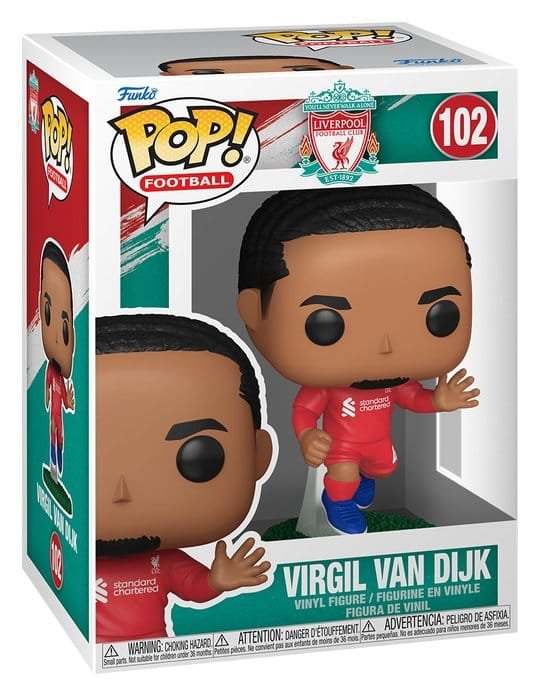 Funko POP! Liverpool F.C. POP! Football Virgil Van Dijk #102