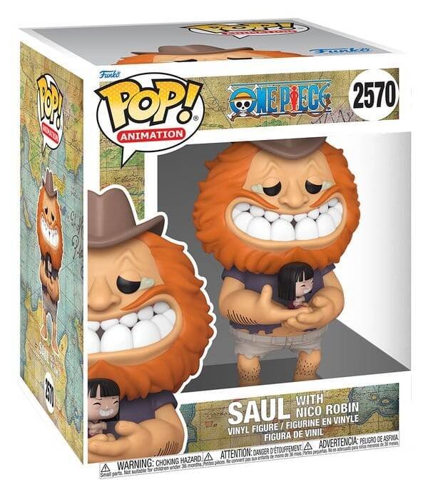 Funko POP! One Piece Saul w/ Nico Robin