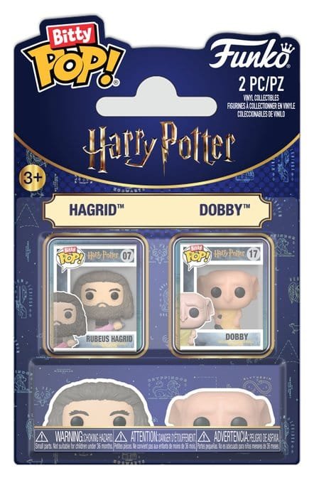Funko POP! Harry Potter Bitty POP! 2-Pack Hagrid & Dobby #17