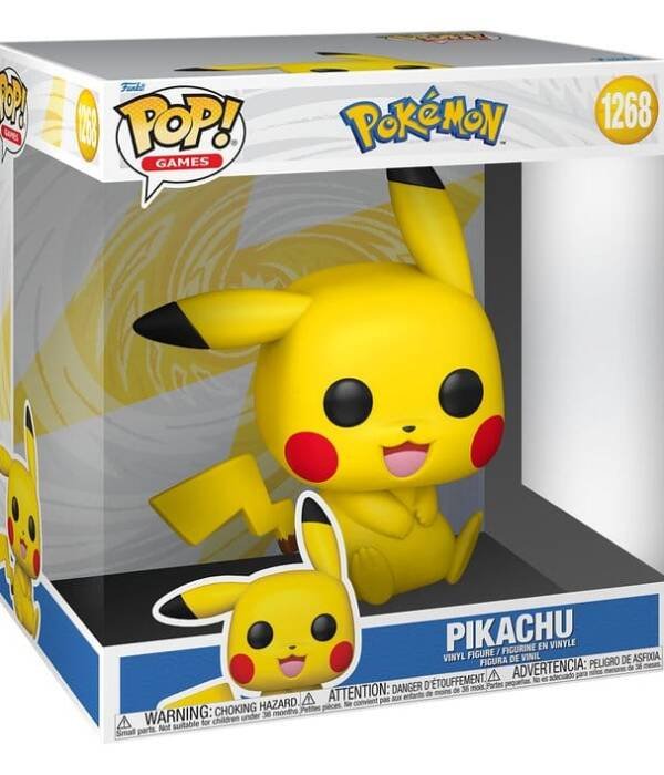 Funko POP! Pokémon Jumbo POP! Pikachu #1268