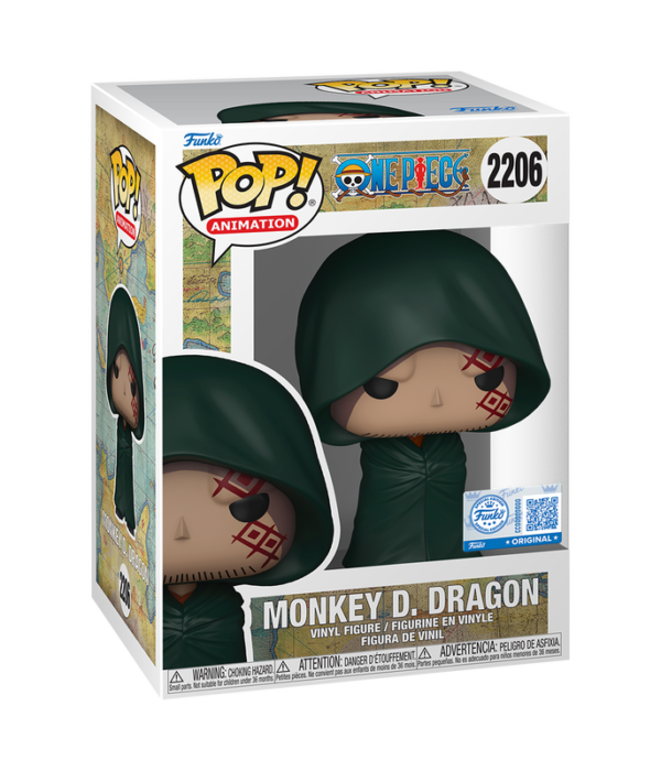 Funko POP! One Piece Monkey D. Dragon #2206