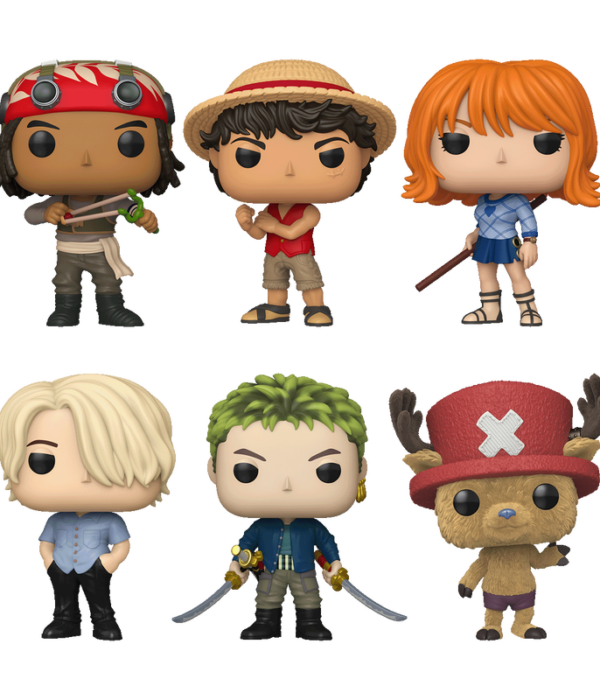 Funko POP! One Piece (Live Action) Straw Hat Pirates Bundle