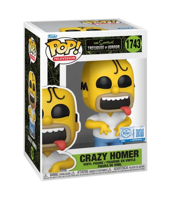 Funko POP! The Simpsons Crazy Homer #1743