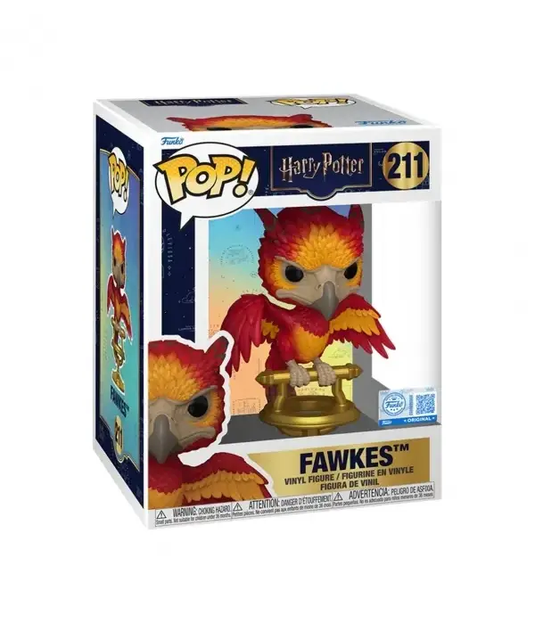 Funko POP! Harry Potter Premium Fawkes Exclusive #211