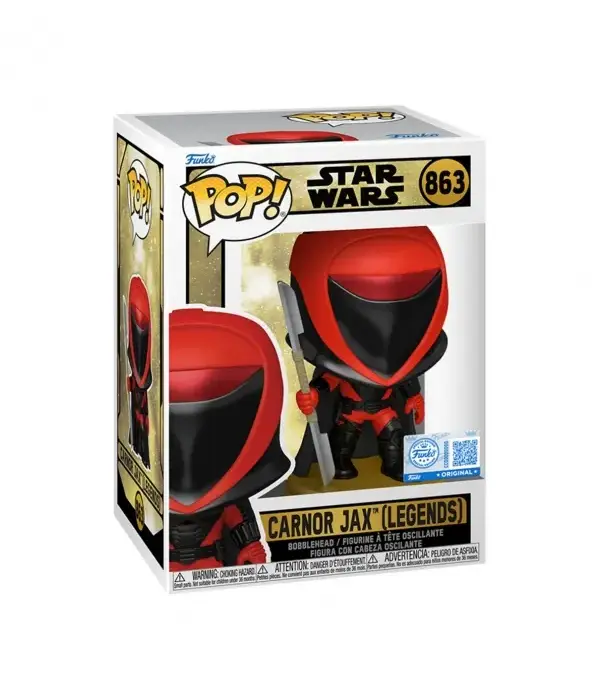Funko POP! Star Wars Legends Carnor Jax Exclusive #863