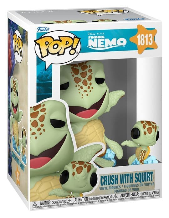 Funko POP! Finding Nemo Crush w/Squirt #1813