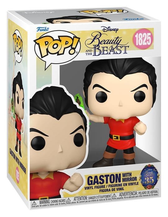 Funko POP! Beauty and the Beast Gaston w/Mirror #1825