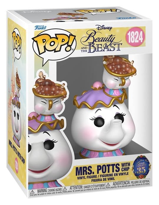 Funko POP! Beauty and the Beast Mrs. Potts w/Chip #1824