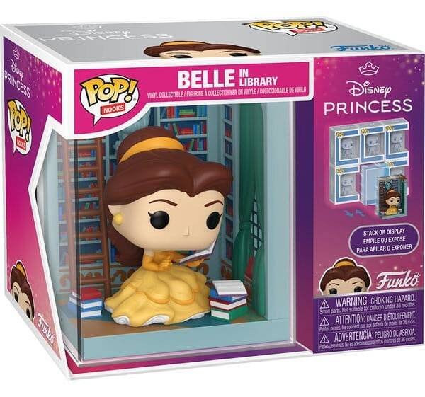 Funko POP! Beauty and the Beast POP! Nooks Vinyl Diorama Belle in Library