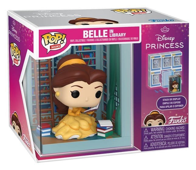 Funko POP! Beauty and the Beast POP! Nooks Vinyl Diorama Belle in Library