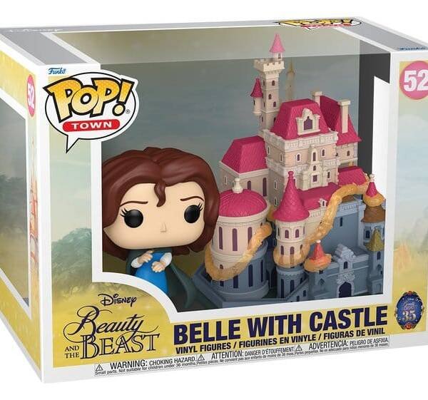 Funko POP! Beauty and the Beast POP! Town Belle with Castle #52