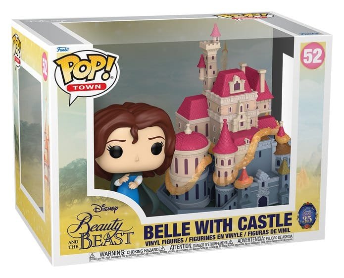 Funko POP! Beauty and the Beast POP! Town Belle with Castle #52
