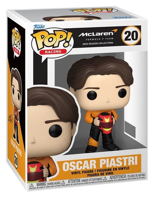 Funko POP! Formula 1 POP! Racing McLaren- Oscar Piastri #20