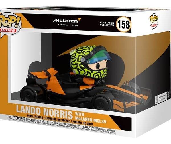 Funko POP! Formula 1 POP! Rides Super Deluxe McLaren- Norris #158