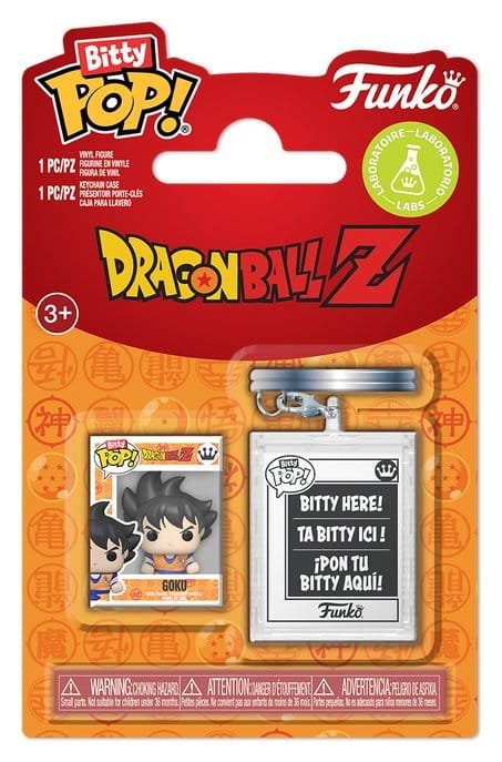 Funko POP! Dragon Ball Z Bitty POP! & Accessory 2-Pack Goku w/KCHN