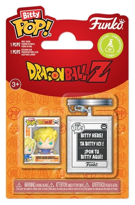 Funko POP! Dragon Ball Z Bitty POP! & Accessory 2-Pack Vegeta w/KCHN