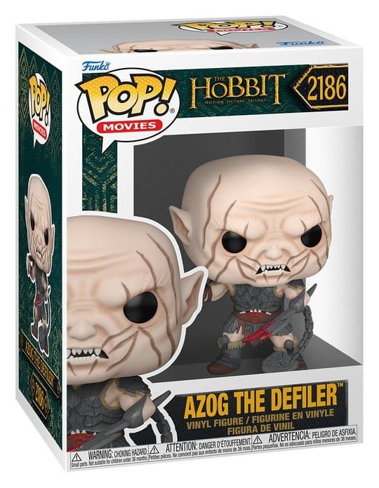 Funko POP! The Hobbit Azog w/Weapon