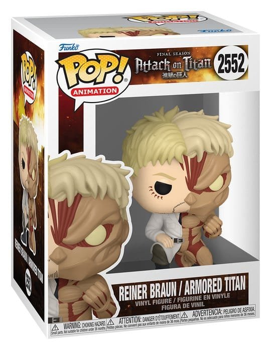 Funko POP! Attack on Titan Split- Armor Titan