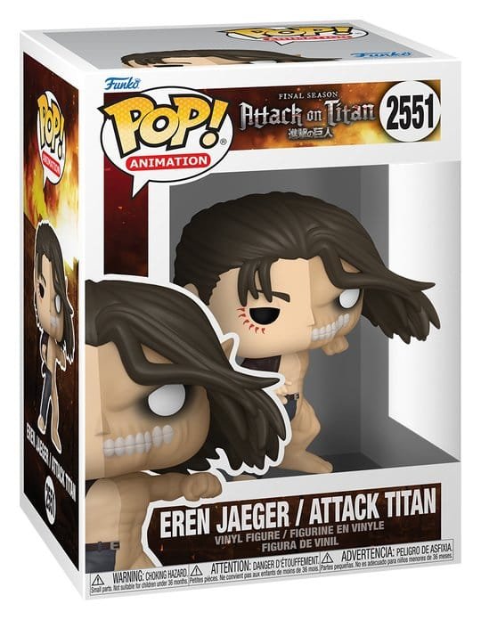 Funko POP! Attack on Titan Split- Attack Titan
