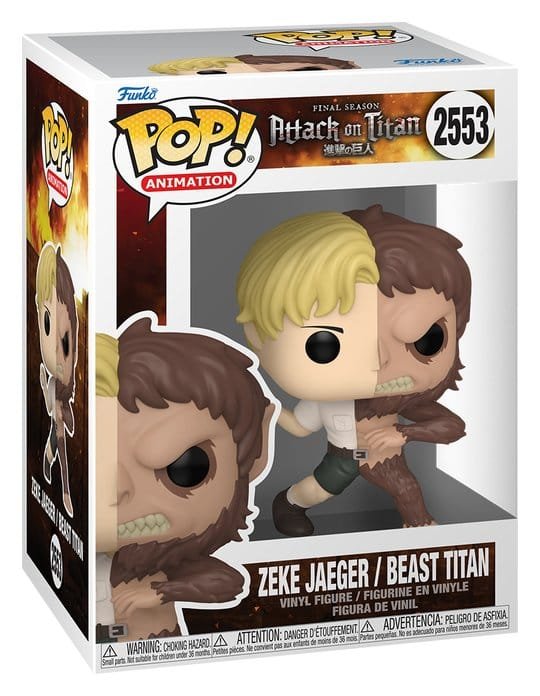 Funko POP! Attack on Titan Split- Beast Titan