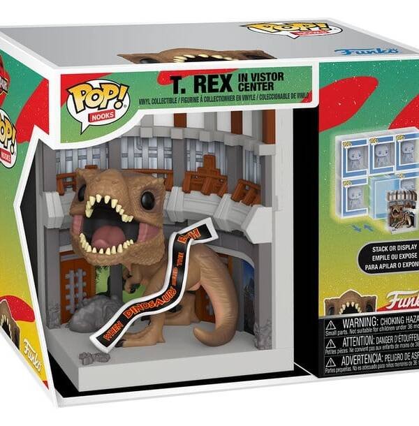 Funko POP! Jurassic Park POP! Nooks Vinyl Diorama Visitor's Center