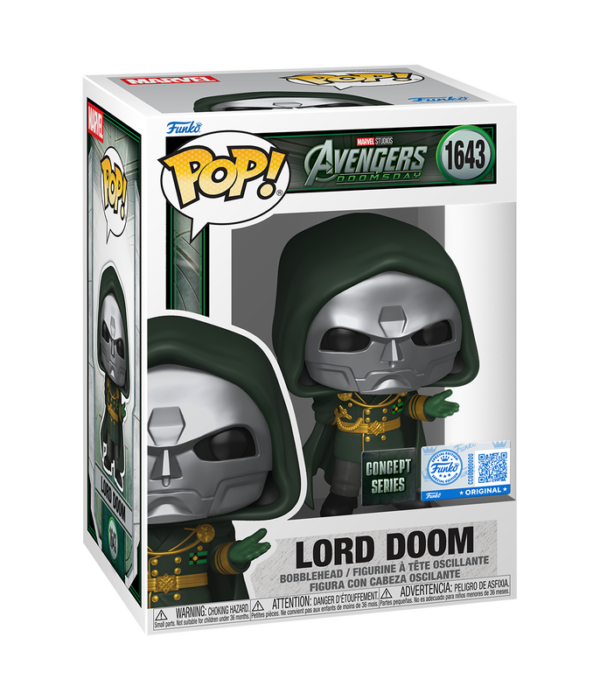 Funko POP! Lord Doom #1643 Convention Exclusive