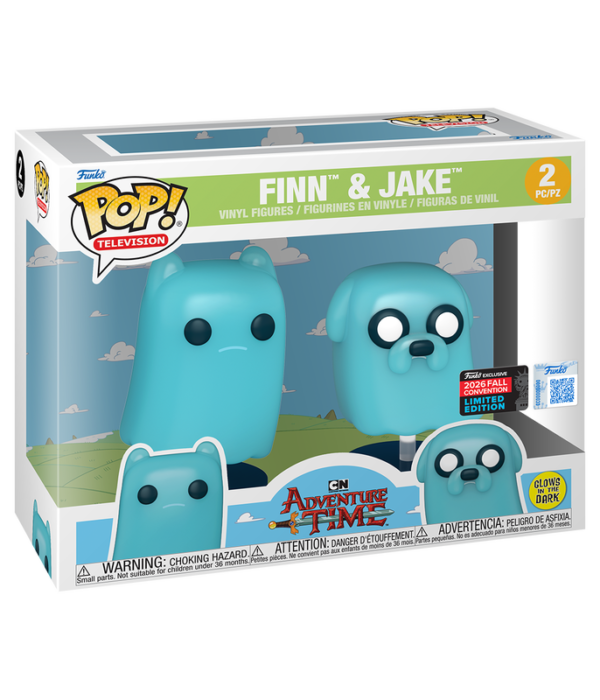 Funko POP! Finn & Fake Adventure Time Pack Convention Exclusive