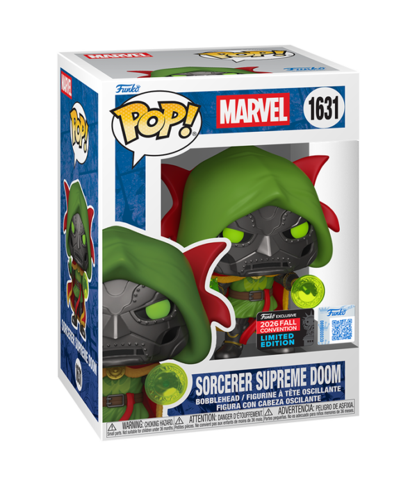 Funko POP! Sorcerer Supreme Doom #1631 Convention Exclusive