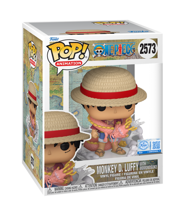 Funko POP! One Piece Luffy with Momonosuke Premium Exclusive #2573
