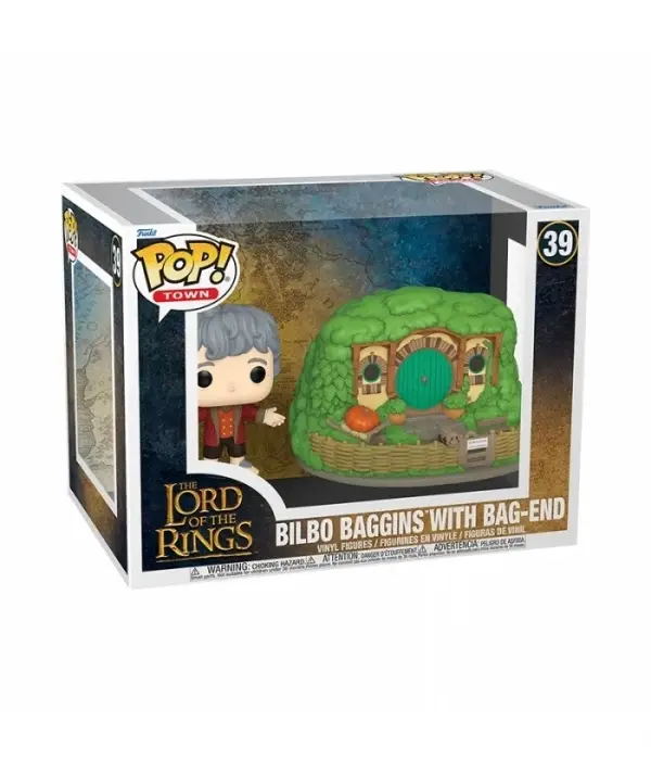 Funko POP! Lord of the Rings Bilbo Baggins with Bag-End