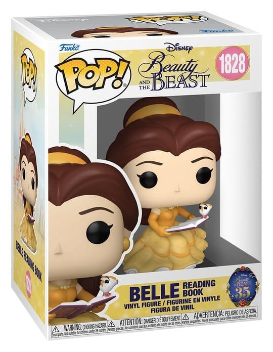 Funko POP! Beauty and the Beast Readers- Belle w/Book #1828