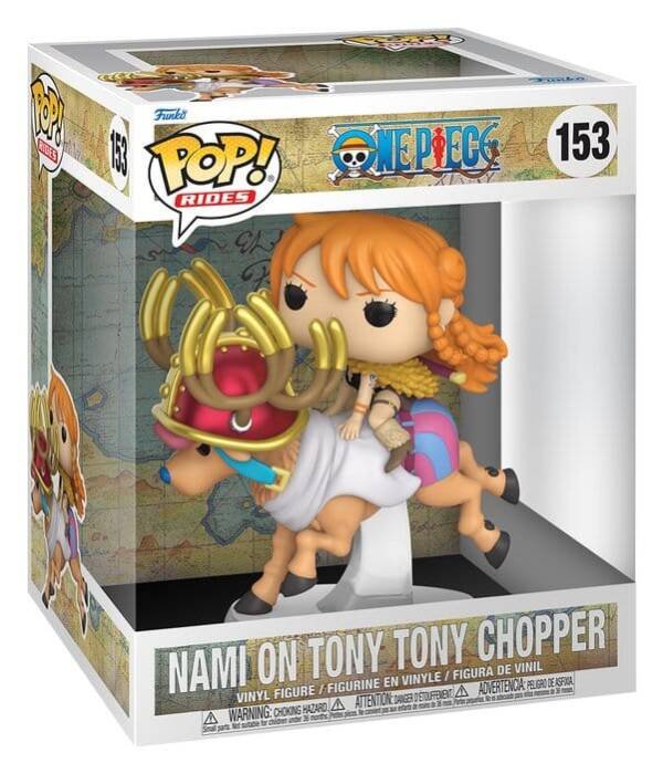 Funko POP! One Piece POP! Rides Deluxe Nami & Chopper #153